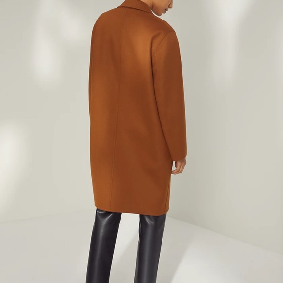 Wilfred Julien oversized wool and cashmere blend coat in Camel size small - Picture 16 of 16